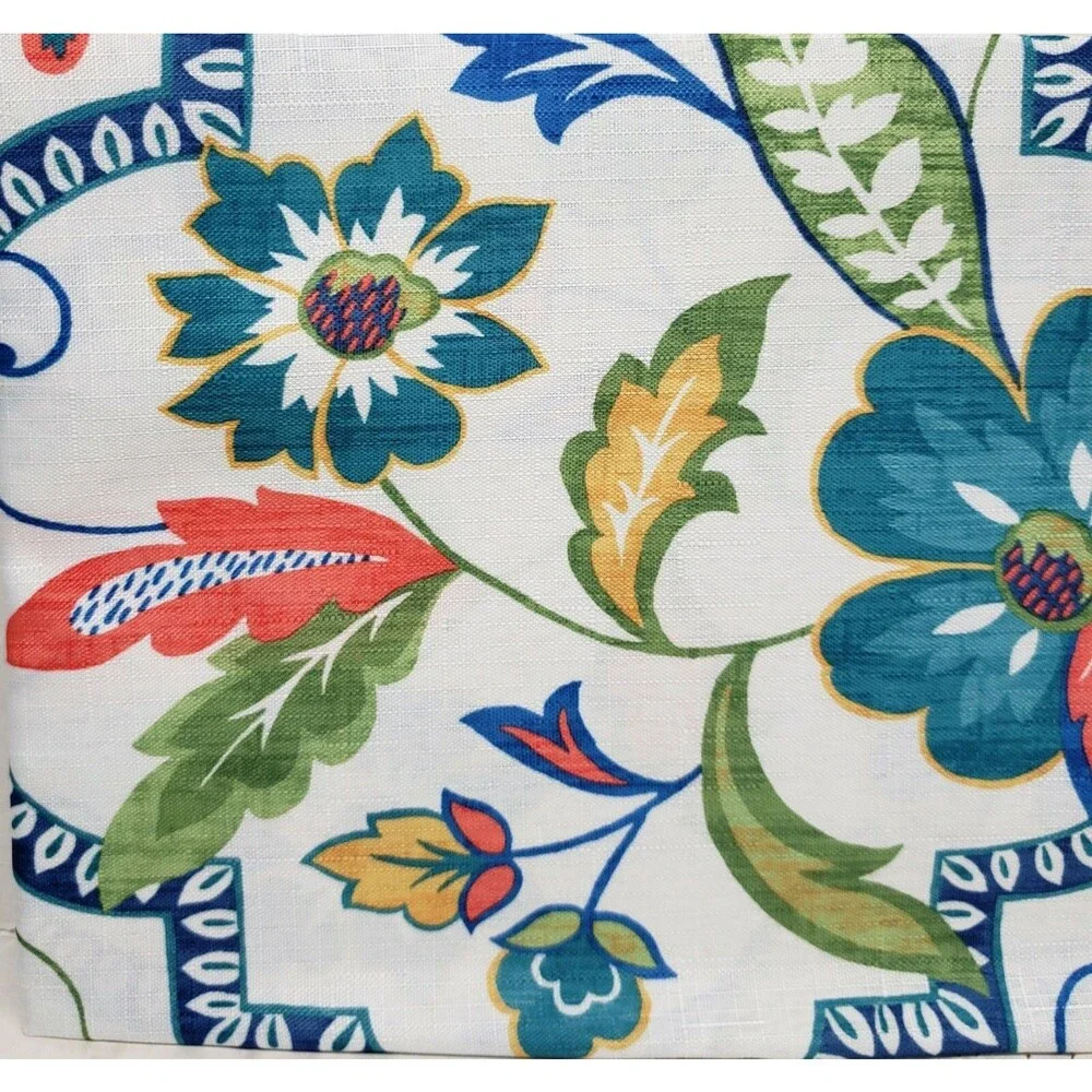 Textured Printed Fabric Tablecloth 60